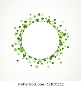Vector Illustration of a St. Patrick's Day Background