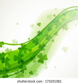 Vector Illustration of a St. Patrick's Day Background