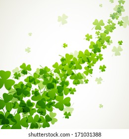 Vector Illustration of a St. Patrick's Day Background