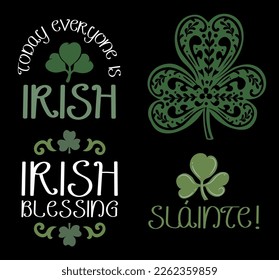 Vector illustration for St. Patrick's Day - Illustration Set