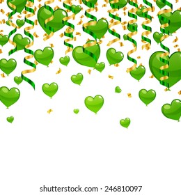 Vector Illustration of a St. Patrick's Day Background