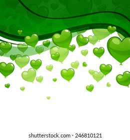Vector Illustration of a St. Patrick's Day Background