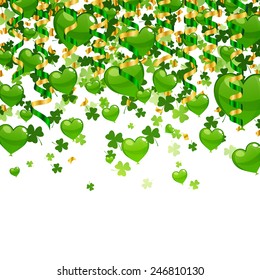 Vector Illustration of a St. Patrick's Day Background