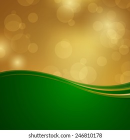 Vector Illustration of a St. Patrick's Day Background