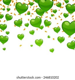 Vector Illustration of a St. Patrick's Day Background