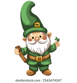 Vector illustration, St. Patrick's Day patterns and elements for decoration	