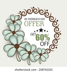 Vector illustration of St. Patrick's Day.
