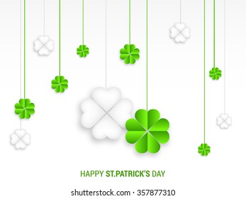Vector Illustration of a St. Patrick's Day Background.