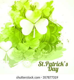 Vector Illustration of a St. Patrick's Day Background.