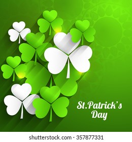 Vector Illustration of a St. Patrick's Day Background.