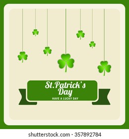 Vector Illustration of a St. Patrick's Day Background.