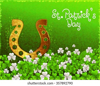 Vector Illustration of a St. Patrick's Day Background.