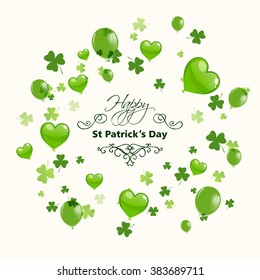Vector Illustration of a St. Patrick's Day Background