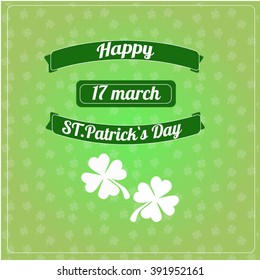 vector illustration St. Patrick's Day