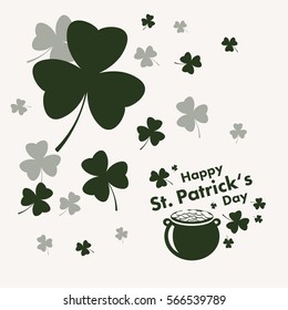Vector Illustration of a St. Patrick's Day Design