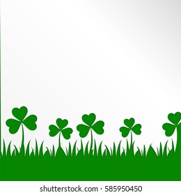 Vector Illustration of a St. Patrick's Day Background