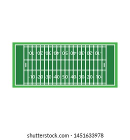 Vector illustration of stadium and american icon. Collection of stadium and goal stock vector illustration.