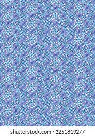 Vector illustration of stained-glass window ornamental eastern colorful arabic pattern, kaleidoscope