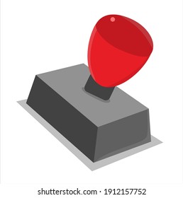Vector illustration of stamp for office use