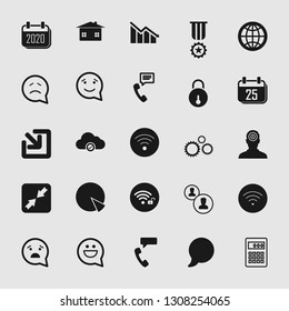 Vector illustration of standard and universal social media and network icon set