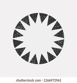 Vector illustration of star of David (symbol of Israel)
