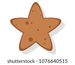 Vector illustration of Starfish