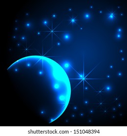 vector illustration of Starlight background