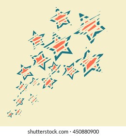 Vector illustration  stars