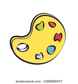 Vector illustration of stationary icon.