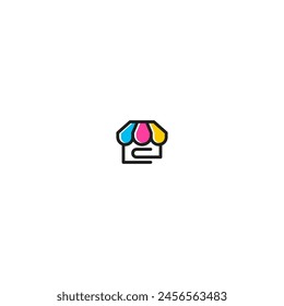 Ilustración vectorial de papelería