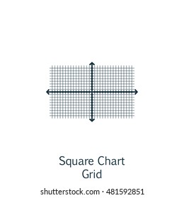 Vector Illustration Of Statistics Icon On Square Chart In Trendy Flat Style. Statistics Isolated Icon For Web, Mobile And Infographics Design, EPS10.