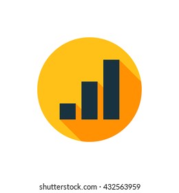 Vector illustration of status bar icon