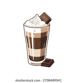Ilustração vetorial de uma caneca de café quente a vapor, perfeita para cafés, cafés, menus, mídias sociais, blogs e branding. A arte minimalista em linha enfatiza o calor, o aroma e os momentos aconchegantes do café.