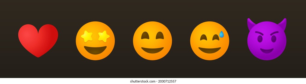 Vector illustration Stickers for correspondence, decor, background