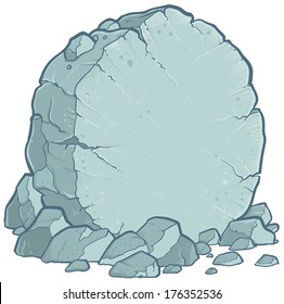 Vector Illustration of a stone.