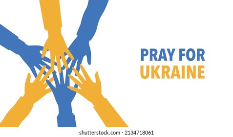 Vector illustration of stop the war in Ukraine