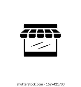  Vector illustration , store  icon template.