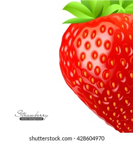 Vector illustration of strawberry