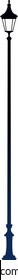 Vector illustration of a street light