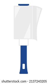 Vector illustration of stretch film.Used for packaging.
