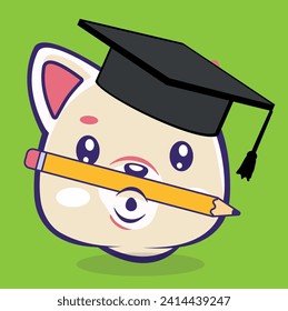 Ilustración vectorial del estudiante Kisho Ino
