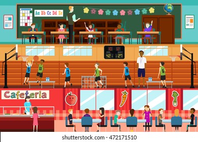 1,520 School Cafeteria Vector Images, Stock Photos & Vectors | Shutterstock