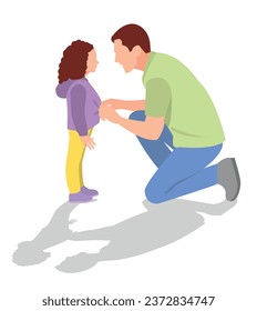vector illustration of students in different postures