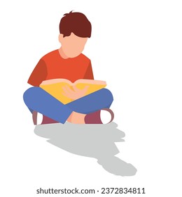 ilustración vectorial de estudiantes en diferentes posturas