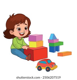 vector illustration of students in different postures