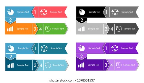 Vector illustration in style of infographic and flat design on the subject of business.