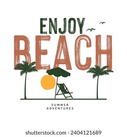 Vector illustration style vintage surfing theme badge design. For t-shirt prints posters stickers and other uses.Tropical beach line icon concept sign