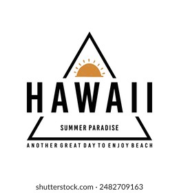Vector illustration style vintage surfing theme badge design. For t-shirt prints, posters, stickers and other uses.