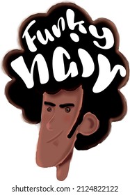 Vector illustration of a stylish character