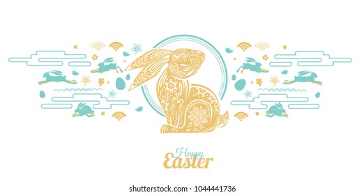 vector illustration. stylish graphics for the holiday holy Easter. Resurrection of Christ vector design for posters, flyers, booklets, offers, cards